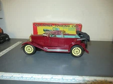 Vintage Tin Friction Old Timer Touring Car Japan Cragstan Shioji SSS 10”