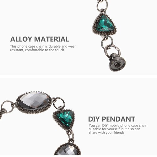 2 szt. Love Biżuteria Bransoletka Etui na telefon Brelok Charm Mobile Charms - Zdjęcie 10 z 12