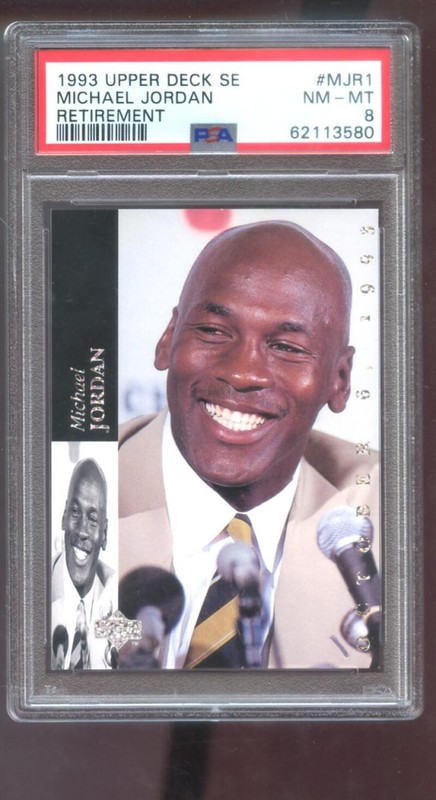 93-94 Upper Deck SE Michael Jordan Retirement - Michael Jordan Cards