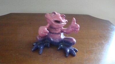 Kitty's Critters 2007 Frog Way To Go Purple/Pink Frog Cute
