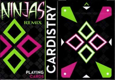 Cardistry Ninjas Remix Playing Cards - De'vo - USPCC - Limited Edition