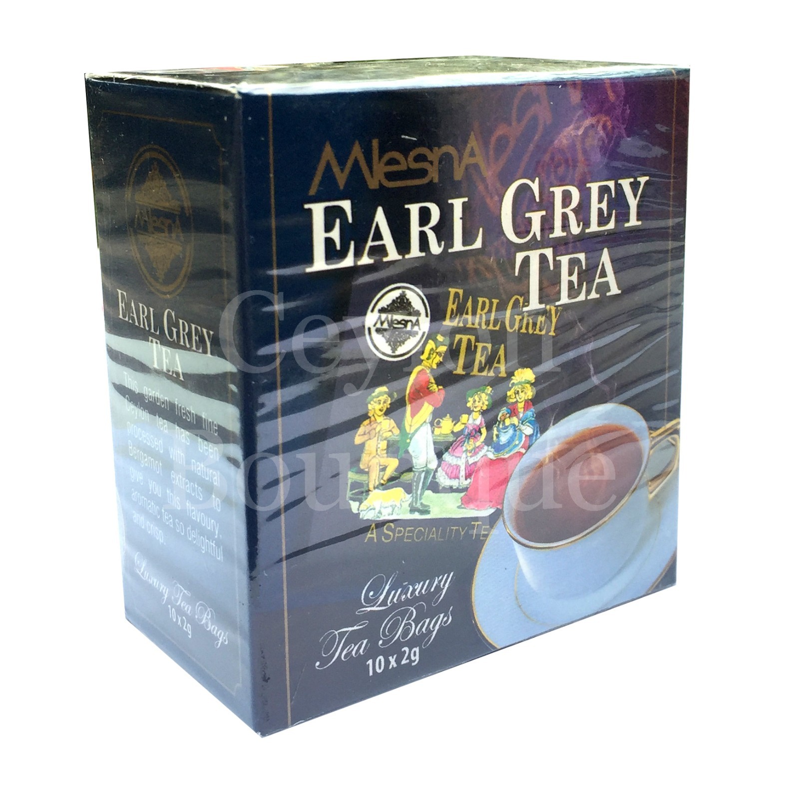 10 Tea Bag Mlesna Earl Grey - Ceylon Tea in Luxury Tea Bags