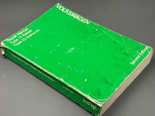 1975 1976 1977 VW Rabbit Scirocco factory repair manual OEM shop Volkswagen - Picture 4 of 4