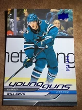WILL SMITH 2024-25 UD Extended Hky DELUXE YOUNG GUNS Parallel #701 SP #/250