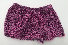 Jacques Moret Girls Pink Black Cheetah Active Skirt X-Small 4-7 Fast Shipping