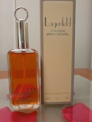 VINTAGE LAGERFELD COLOGNE  60 ml SPRAY. PREBARCODE.