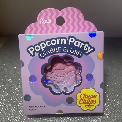 RUDE Cosmetics ~ Chupa Chups Popcorn Party Ombré Blush ~ Shade Champagne Grape