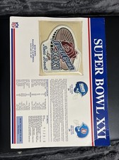 The Official NFL Super Bowl Patch Collection Super Bowl XXI