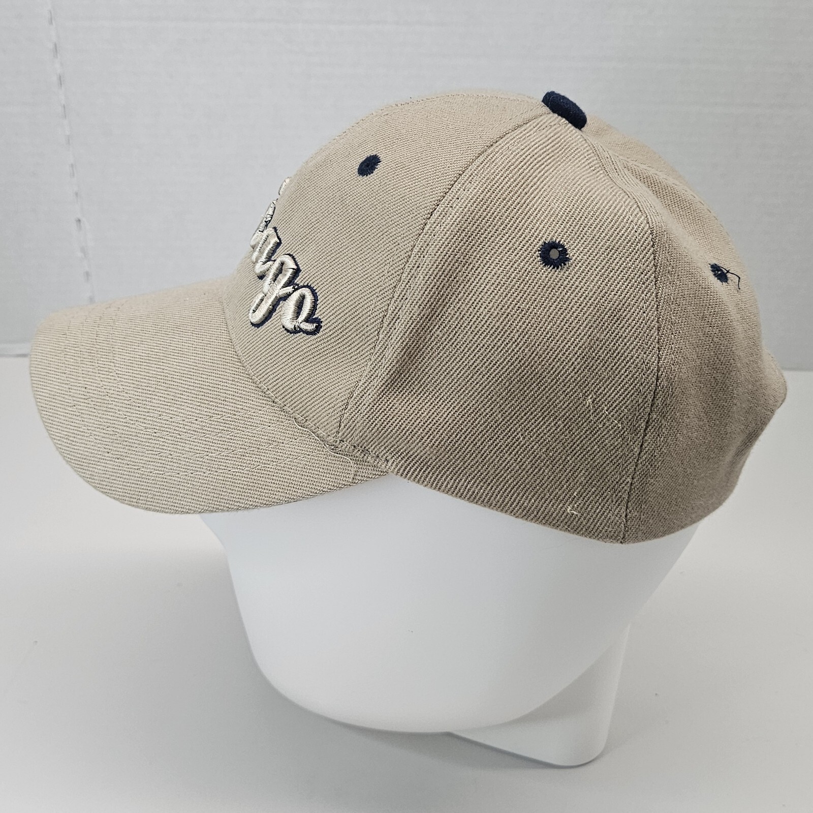 Chicago Hat Tan Adjustable Strapback Embroidered … - image 4