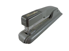Vintage Swingline 8” Stapler # 27 Gray Grey USA  Industrial Art Deco Steampunk