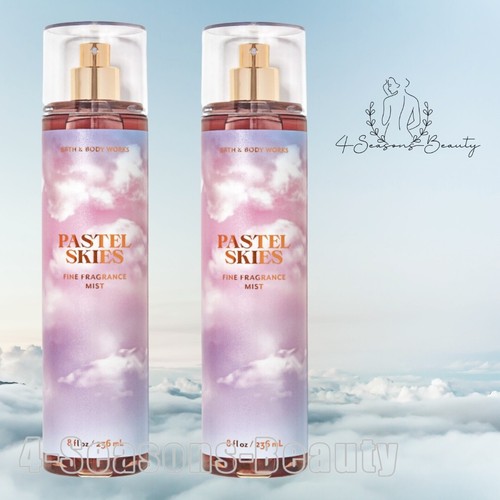 2 Bath & Body Works PASTEL SKIES full sz Fragrance mist spray NEW eBay