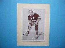 1935/40 CROWN BRAND NHL HOCKEY PHOTO #56 GUS MARKER SHARP!! MONTREAL MAROONS