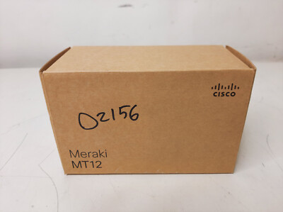 New Open Box Cisco Meraki MT12 Water Leak Detection Sensor MT12-HW UNCLAIMED