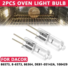 Pair Oven Light Bulb Kit For Dacor 8-6573 86364 DE81-05142A 100429 Replacement