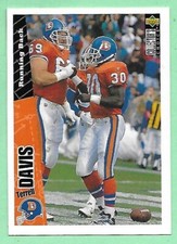 1996 Upper Deck Collector's Choice Terrell Davis #236 Denver Broncos👍