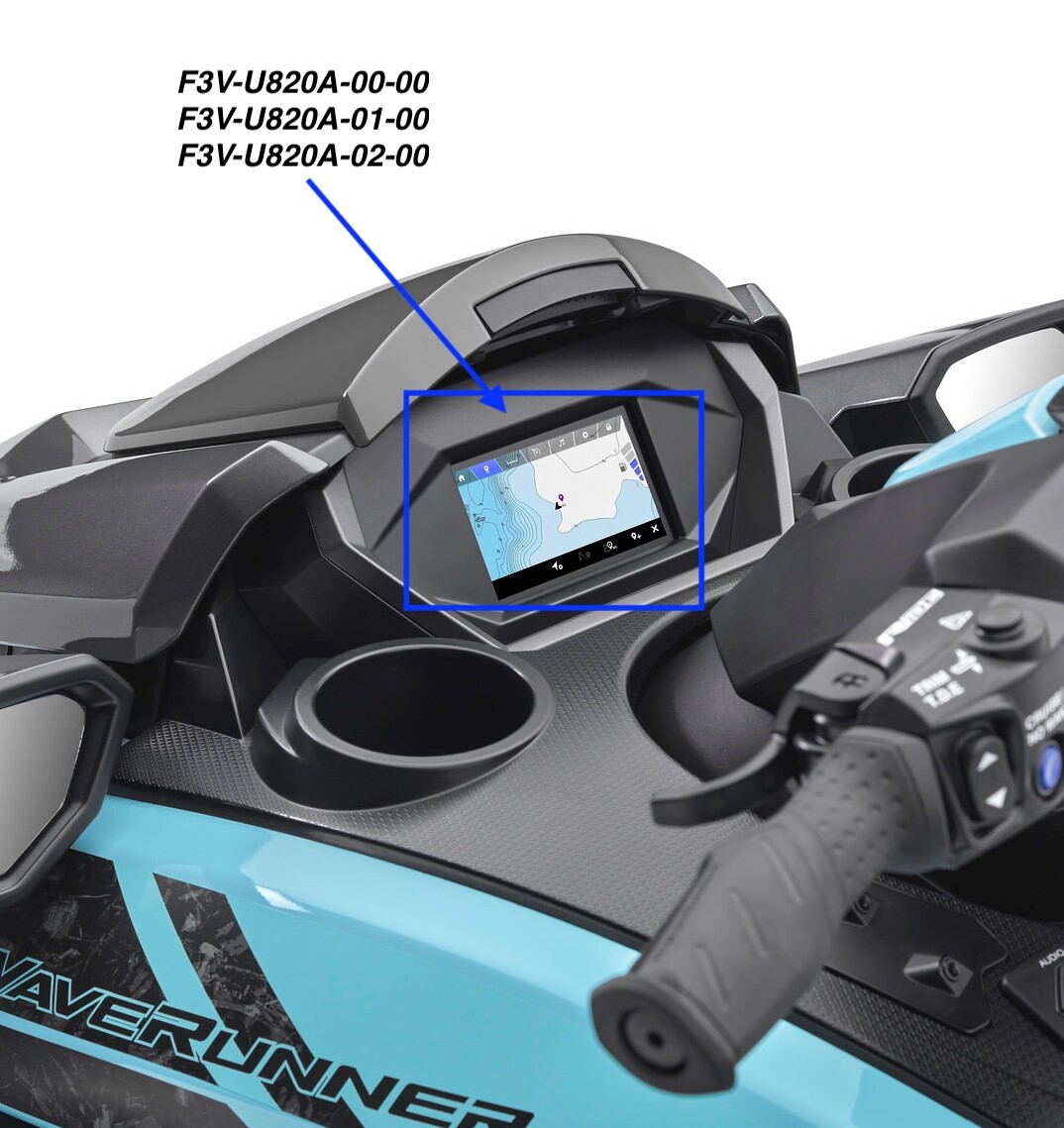 Yamaha 2022-2023 FX-HO Meter Assembly Gauge Cluster Screen