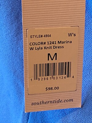 SOUTHERN TIDE Lyla Marina Blue Knit Tank Dress - M - NWT $98 | eBay SOUTHERN TIDE Lyla Marina Blue Knit Tank Dress - M - NWT $98 | eBay