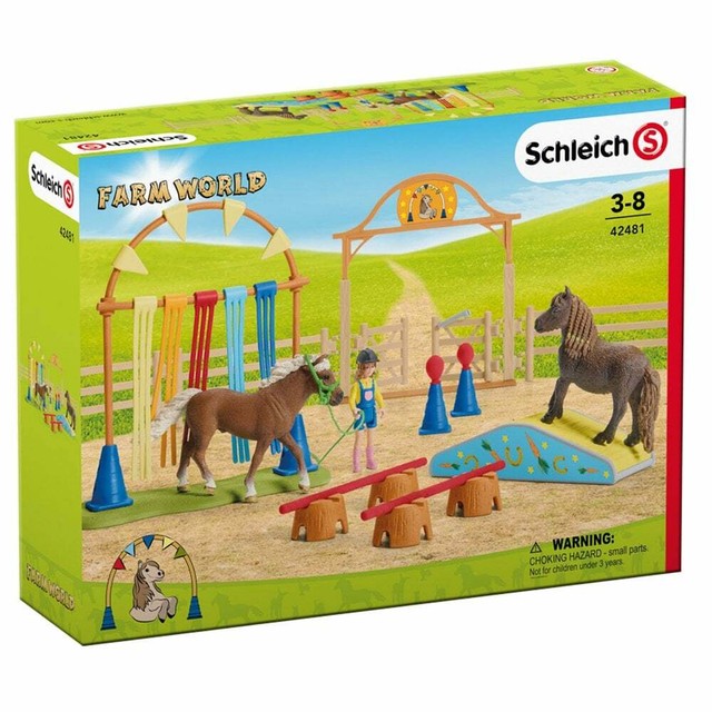 schleich paddock set