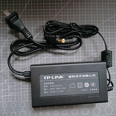 TP-LINK T535122-2X1 53.5V 1.13A 60W SG1009P SF1005P SG1005P AC Adapter