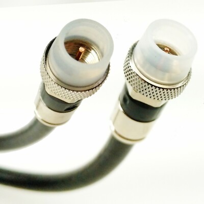 12ft PERFECT VISION BARE SOLID COPPER COAXIAL RG6 CABLE 3GHZ DIRECTV APPROVED