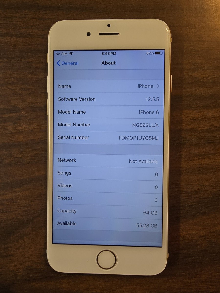 Apple iPhone 6 - 64GB - Gold (Unlocked) Model A1586 | eBay