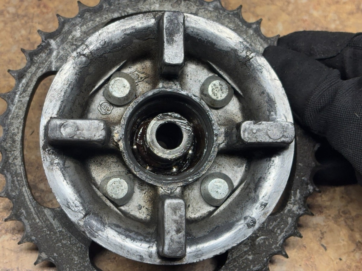 1971 Kawasaki 100 G3 TR G3TR Enduro Rear Sprocket Hub Gear Cush