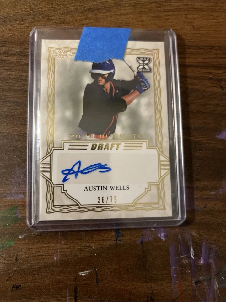 New York Yankees Austin Wells Autograph Lot - Image 4 of 4