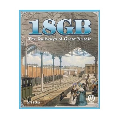 All-Aboard Games Board Game 18GB - The Railways of Great Britain Box SW (New)