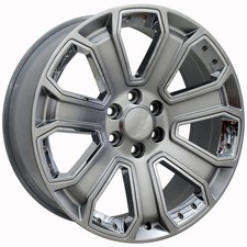 Oe Wheels Cv93-20085-6550-31hb-ic 20 Replica Fits Chevrolet Silverado Hyper