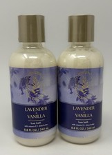 2 NEW Bath  Body Works Lavender Vanilla Luxe Bubble Bath 8.8 fl oz