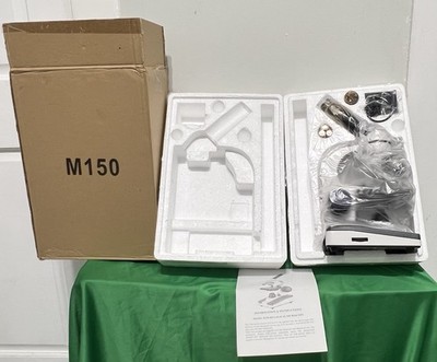 AmScope model M150 Biological Microscope.       (M)