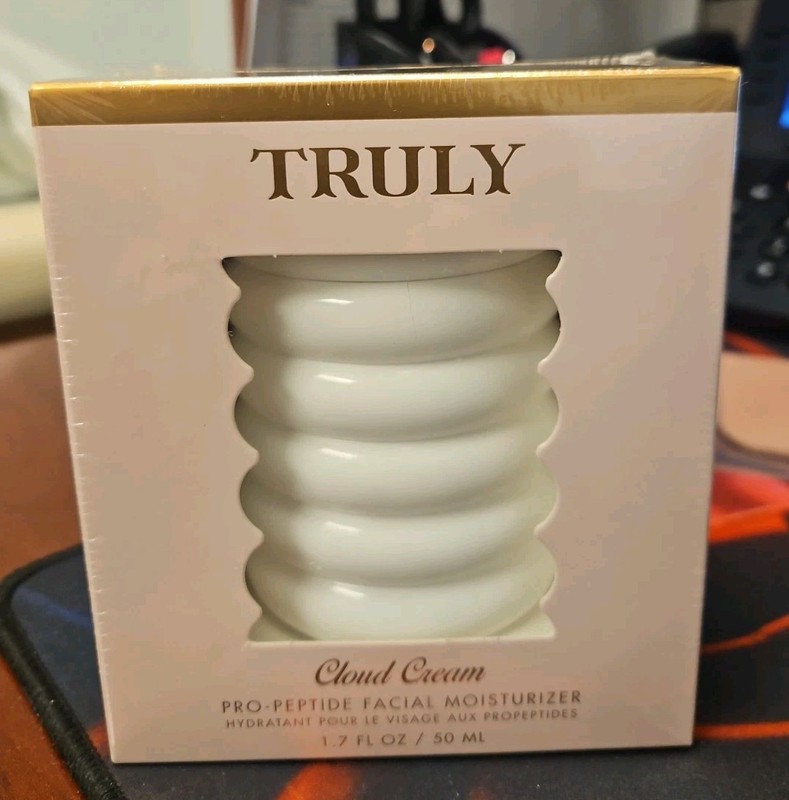 Truly Cloud Cream Pro-Peptide Fragrance-Free Hydrating Face Moisturizer 50ml