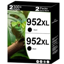 952XL Black Ink Cartridges Replacement for HP'S 952 XL Compatible