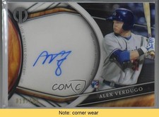 2018 Topps Tribute Tribute Auto 19/199 Alex Verdugo #TA-AV Auto READ h3a