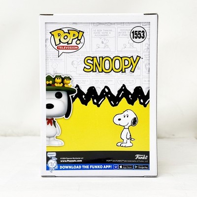 2024 SDCC Funko POP! Peanuts #1553 Snoopy with Beagle Scouts Con