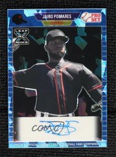 2021 Leaf Pro Set Metal 1989 Blue Crystals 21/25 Jairo Pomares #PA-JP1 Auto 0j8f