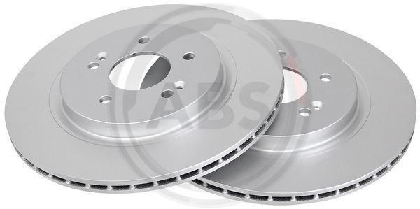 2X Bremsscheibe Hinten Abs 18822 FÜR Hyundai-image
