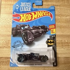 Hot Wheels 2019 Batman 5/5 • Justice League Batmobile • Metallic Purple Diecast