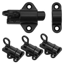 4pcs Automatic Self-Closing Latches: Spring Door Lock - Aluminum Alloy Gate