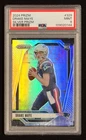 Drake Maye 2024 Panini Silver Prizm RC #329 PSA Mint 9 New England Patriots
