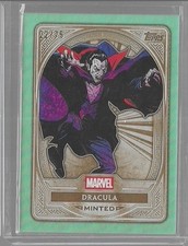 Dracula 2025 Topps Marvel Mint Bronze Level 50 Mint Parallel /75