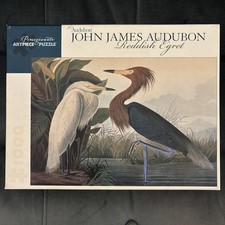 Pomegranate Artpiece Puzzle - John James Audubon Reddish Egret - 1000 pc Jigsaw