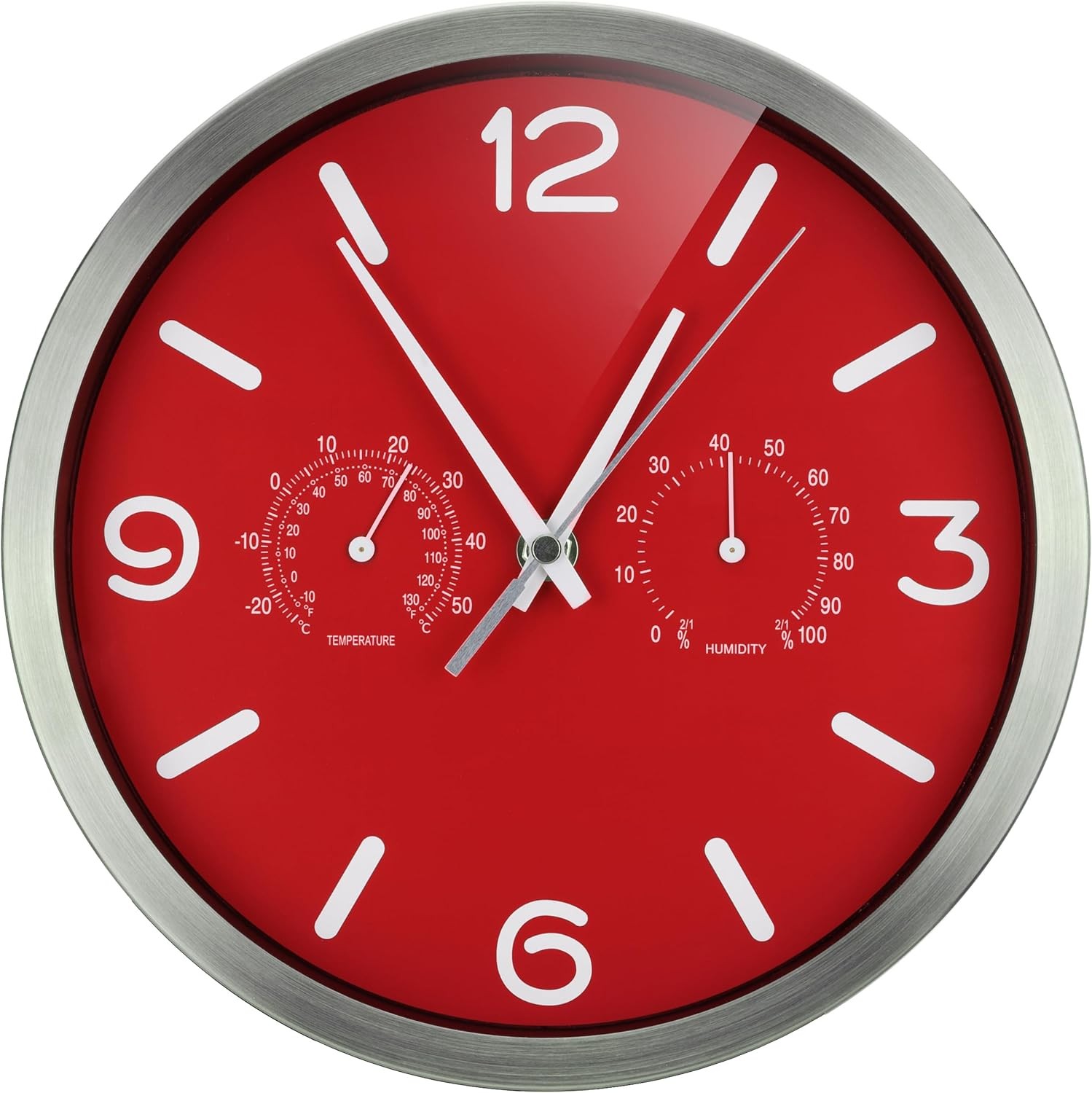 Развлекательный центр Wanduhr MyTime И термо-Гигроскопичный центр для посетителей Funkuhrwerk,