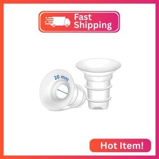 Maymom Flange Inserts 20mm Compatible with Spectra, Medela 24 mm Shields, Momcoz
