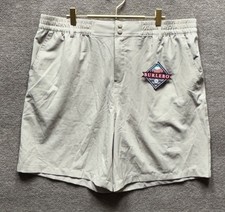 Burlebo Everyday Performance Shorts Men 2XL Stretch Lightweight Black 7 NWT NEW