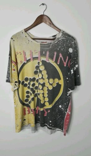 U2 Achtung Baby Zoo TV Tour Shirt Size XL Distr 1990s vintage concert t-shirt, vintage, size XL, single stitch, B+ condition
