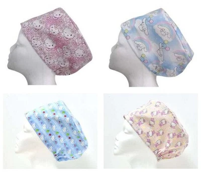 Hello Kitty Cinnamoroll Scrub Cap Doctor Theatre Nurse Hospital ODP Vet Surgical