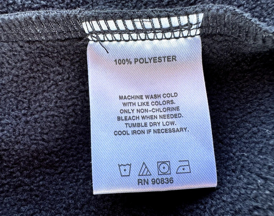 NEW PORT AUTHORITY MENS BEAUTIFUL BLACK FULL ZIP ZONE 2 RACING VEST ZIP POCKETS - Image 2 of 4