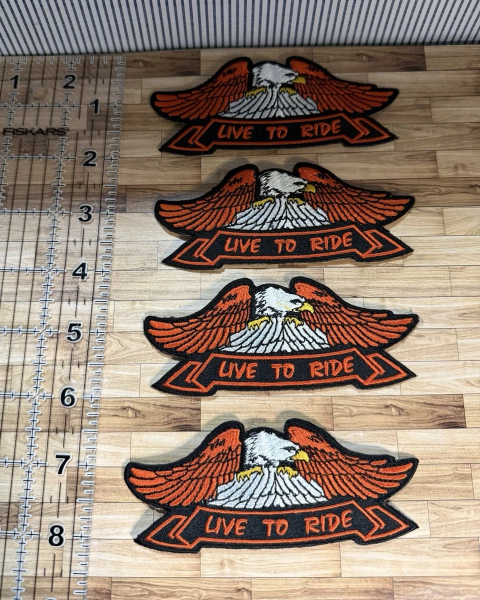 Live To Ride Patch In Collectible Harley-Davidson Badges & Patches