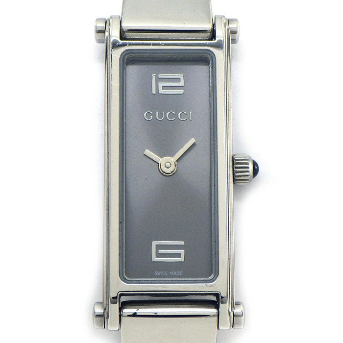 Gucci Rectangular Bangle Watch 1500L/YA015532-D U… - image 1